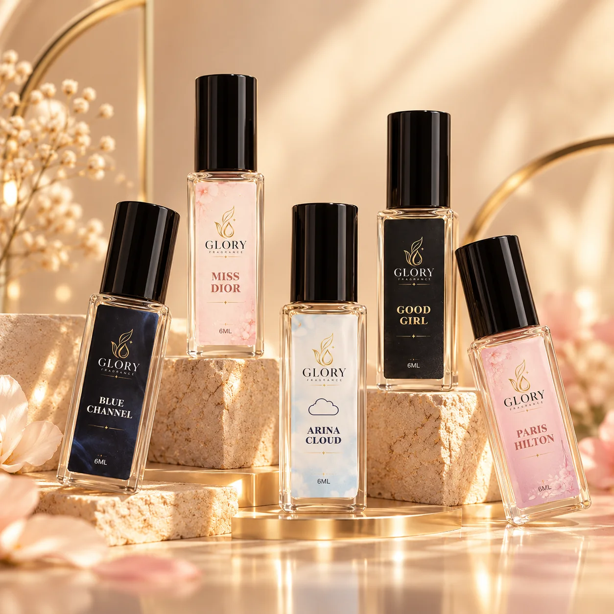 Glory Fragrance perfume oil collection